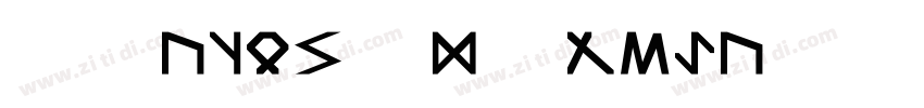 TR Kabel Bd Norma字体转换